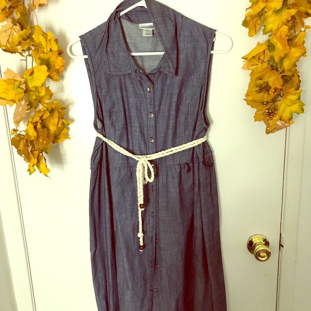 Motherhood Maternity Jean Dress